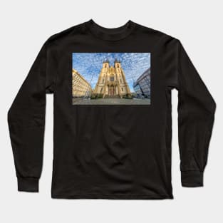 Church of St. Anthony of Padua in Prague, Czech Republic Long Sleeve T-Shirt